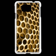 Coque Samsung Galaxy Alpha Trous dorés