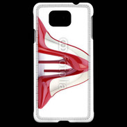 Coque Samsung Galaxy Alpha Escarpins rouges 3