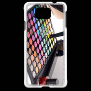 Coque Samsung Galaxy Alpha Palette maquillage, vernis et escarpins