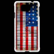 Coque Samsung Galaxy Alpha Drapeau USA Vintage