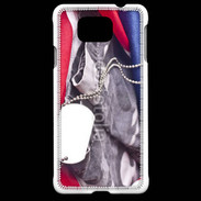Coque Samsung Galaxy Alpha USA Vétéran mémorial