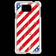 Coque Samsung Galaxy Alpha USA texture vintage