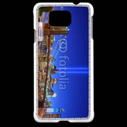 Coque Samsung Galaxy Alpha Laser twin towers