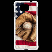 Coque Samsung Galaxy Alpha Passion Baseball USA 60