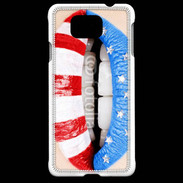 Coque Samsung Galaxy Alpha Lèvres made in USA