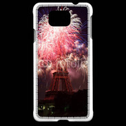 Coque Samsung Galaxy Alpha Feux d'artifice Tour Eiffel