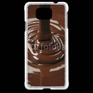 Coque Samsung Galaxy Alpha Chocolat fondant
