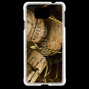 Coque Samsung Galaxy Alpha Bouchon de champagne