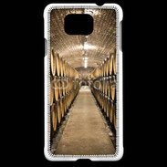 Coque Samsung Galaxy Alpha Cave tonneaux de vin