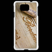 Coque Samsung Galaxy Alpha Bouchon de bouteille de vin Bordeaux