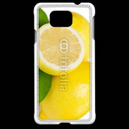 Coque Samsung Galaxy Alpha Citron jaune