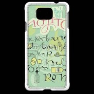 Coque Samsung Galaxy Alpha Recette cocktail Mojito