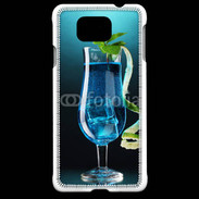 Coque Samsung Galaxy Alpha Cocktail bleu