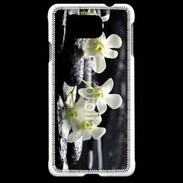 Coque Samsung Galaxy Alpha Orchidée blanche Zen 11