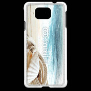 Coque Samsung Galaxy Alpha Perle et mer