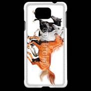 Coque Samsung Galaxy Alpha Trio de chevaux