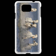 Coque Samsung Galaxy Alpha Chevaux de Camargue 1