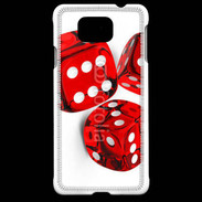 Coque Samsung Galaxy Alpha Jeu de dés rouges