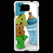 Coque Samsung Galaxy Alpha Biberon bébé
