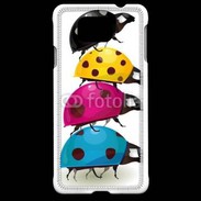 Coque Samsung Galaxy Alpha Pile de coccinelles