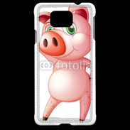 Coque Samsung Galaxy Alpha Humour de cochon