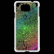 Coque Samsung Galaxy Alpha Empreintes digitales de couleur