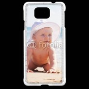 Coque Samsung Galaxy Alpha Bébé à la plage