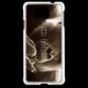 Coque Samsung Galaxy Alpha Singe faisant un fuck