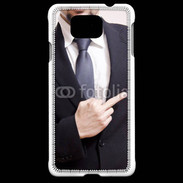 Coque Samsung Galaxy Alpha businessman fuck