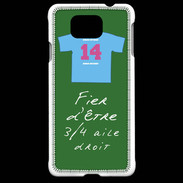 Coque Samsung Galaxy Alpha 3/4 aile droit Bonus offensif-défensif Vert 2