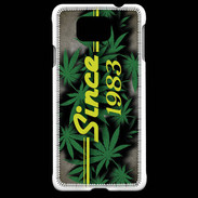 Coque Samsung Galaxy Alpha Since cannabis 1983