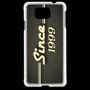 Coque Samsung Galaxy Alpha Since 1999 gris