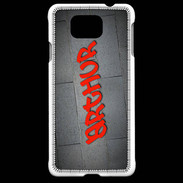 Coque Samsung Galaxy Alpha Arthur Tag