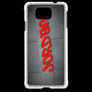 Coque Samsung Galaxy Alpha Jordan Tag