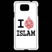 Coque Samsung Galaxy Alpha I love Islam