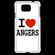 Coque Samsung Galaxy Alpha I love Angers