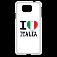 Coque Samsung Galaxy Alpha I love Italia 2