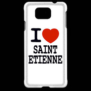 Coque Samsung Galaxy Alpha I love Saint Etienne