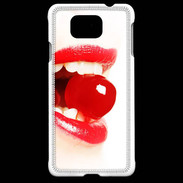 Coque Samsung Galaxy Alpha Bouche sexy PR10