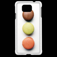 Coque Samsung Galaxy Alpha Trio de macarons PR