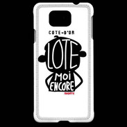 Coque Samsung Galaxy Alpha Adishatz Humour Cote d'Or