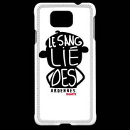 Coque Samsung Galaxy Alpha Adishatz Humour Ardennes