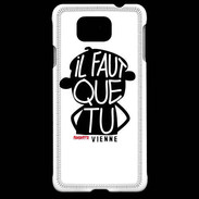 Coque Samsung Galaxy Alpha Adishatz Humour Vienne