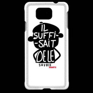 Coque Samsung Galaxy Alpha Adishatz Humour Savoie