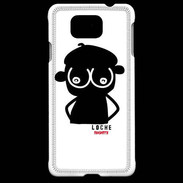 Coque Samsung Galaxy Alpha Adishatz Humour Loche