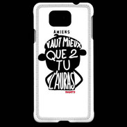 Coque Samsung Galaxy Alpha Adishatz Humour Amiens