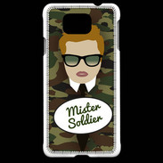 Coque Samsung Galaxy Alpha Mister Soldier Roux