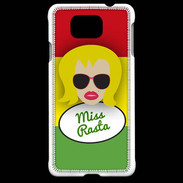 Coque Samsung Galaxy Alpha Miss Rasta Blonde