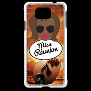 Coque Samsung Galaxy Alpha Miss Réunion Black