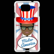Coque Samsung Galaxy Alpha Mister América Black
